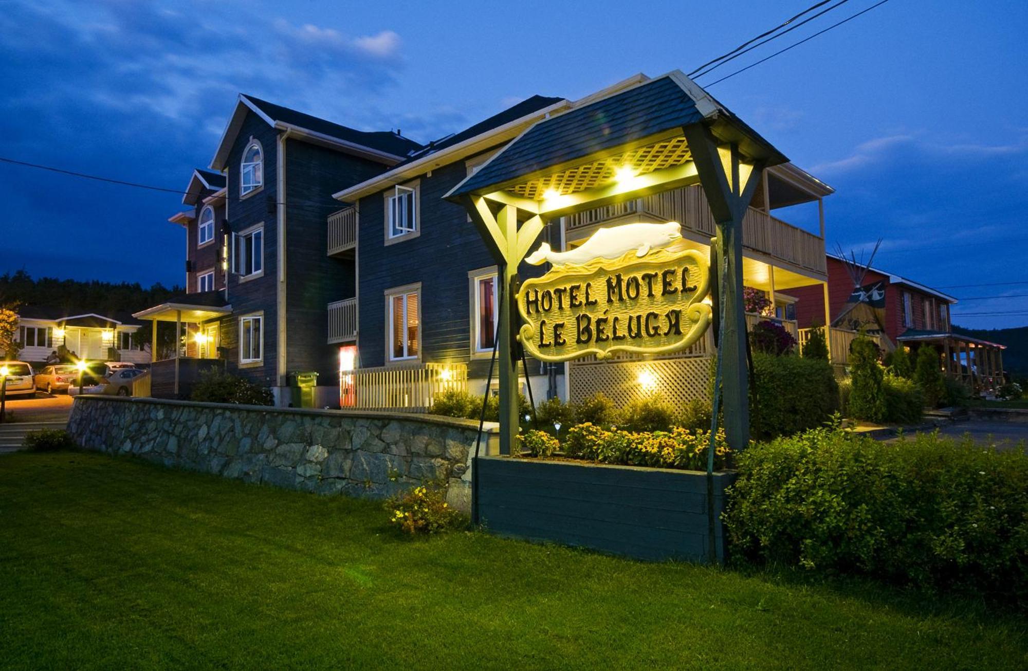 Hôtel Motel Le Beluga Tadoussac Exterior foto